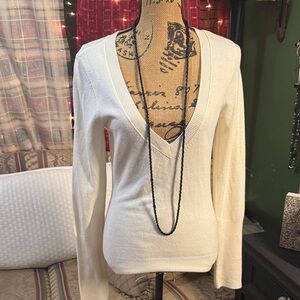 Takeout Ivory Knit Sweater